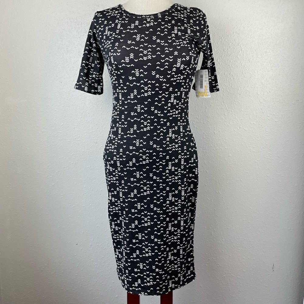 NWT LulaRoe Julia Midi Dress Size XXS